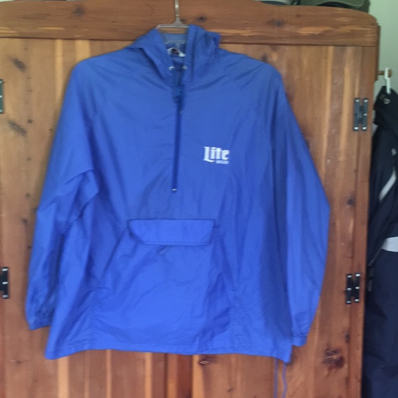 MVP Other - Miller Lite Pullover Wind Jacket Large